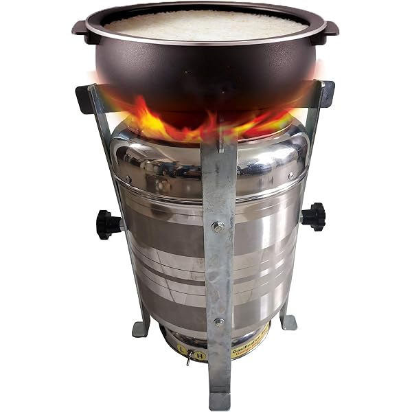 Steel Saheli Shegadi - Wood u0026 Coal Stove | Lakud Kolsa Shegadi - Cooking  Stove Indoor / Outdoor And Multiuse Stove (Black) : Amazon.in: Home u0026  Kitchen