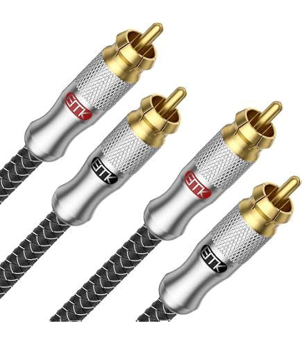 Enoaudio Mogami 2534 Y Audio Cable – Amphenol Gold 3.5mm To Rean RCA – Made In Germany