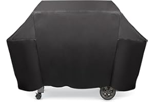 ONLY FIRE Onlyfire Couvercle du Gril Couverture Housses pour Barbecue (pour Weber Genesis II & II LX 400), Respirant, résistant aux UV, imperméable à l’Eau