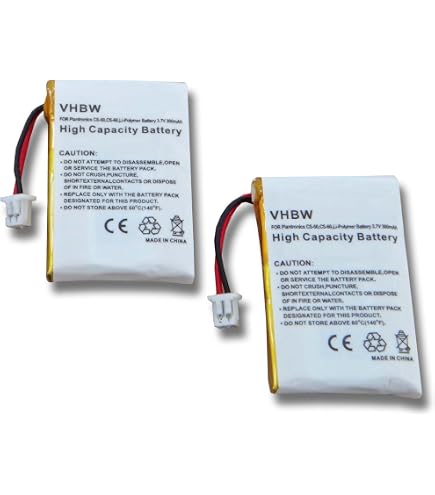 Batterie Plantronics TECHTEK Batteries Compatible Avec [Plantronics] C565, CS540 Accumulateur CS540 CS540A