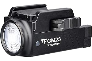 TrustFire GM23 800LM Pistol Light Shotgun Lights USB Rechargeable Tactical Flashlight, Rail Light Quick Release Handgun Torch Bright