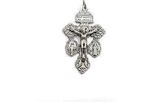 DE BUSSY Croce del Perdono con placcatura in argento da 5 micron