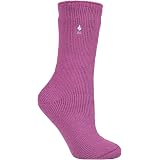 HEAT HOLDERS SOCKSHOP Chaussettes Femme 1.6 TOG Lite Noël – Chaussettes Thermiques Festives Ultra Chaudes, Bonhommes De Neige & Scintillant