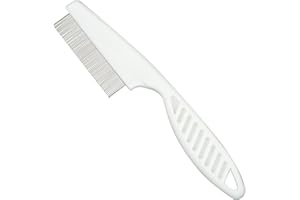 ‎SCARLET BIJOUX Scarlet pet | Nissenkamm »Fine« gegen Flöhe, Läuse und anderes Ungeziefer; Profi-Fellkamm für Hund und Katze; auch für Erwachsene und Kinder (14 cm)