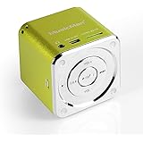 MusicMan Mini Soundstation Bärbar Högtalare - MP3-spelare, USB, MicroSD-kortstöd, 5 timmars speltid Uppladdningsbart batteri