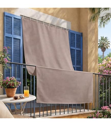 Tenda Da Sole Per Esterno, Tenda Da Sole A Morsetto Per Balcone Con Struttura Telescopica E Tessuto Resistene Ai Raggi Solari Regolabile In A 96152811