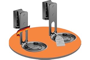 PureMounts® Lautsprecher Wandhalterung für Sonos® Era 100, 2er Set, schwarz