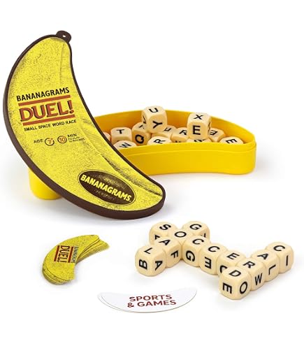 BANANAGRAMS | Halloween Party | Family Tile Game | Ages 10+ | 2-8 Players | 30 Minutes Playing Time