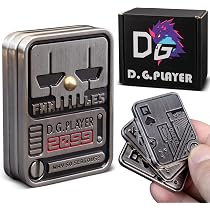 Alomejor Devil Magnetic Push Slider – Edelstahl Fidget Toy Gegen Stress & Für Konzentration