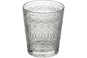 Villa d’Este Home Tivoli 203832 New Marrakech-Juego de 6 Vasos de Agua de Cristal, 310 ml, Vidrio, Unic