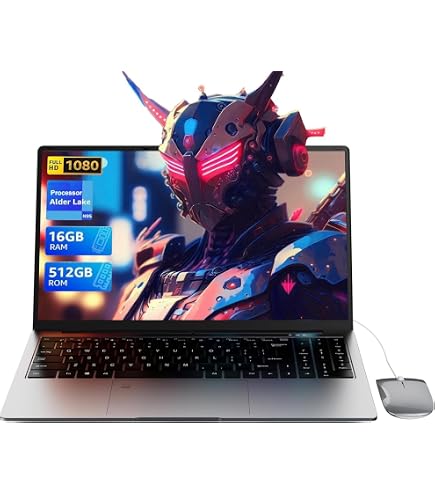 Ordinateur Portable 15,6" Kayoote - Intel Celeron N4500, 8 Go RAM, 512 Go SSD, Windows 11 Pro - 8