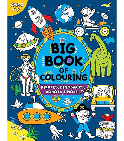 BG Kids Childrens Colouring & Activity Books Set Of 4 - Choose Your Set - View #7