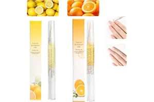 MESCHETT 2 bolígrafos de aceite para cutículas para el cuidado de las uñas,bolígrafo de aceite revitalizador de cutículas con cepillo suave,aceite de cutículas para evitar que las uñas se agrieten y se sequen