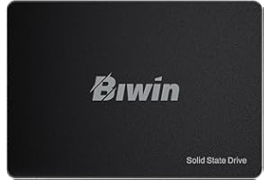 BIWIN M100 SATA SSD 512GB, 2.5" Internal SSD, Up to 560MB/s, Internal Solid State Drives 2.5 Inches SSDs SATA III 6Gb/s, Laptop and PC Compatible, Office Work School