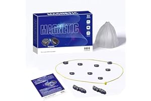 KJSXUUE Magnetisches Kinderschachspielzeug, Magnetisches Schachspiel, Reisen Schach Magnetisch, Puzzle Checkers Spiel, Tragbares Schachbrett-Party Für Familientreffen (340)