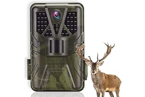 FUNKIND WiFi Wildkamera Fotofalle WLAN 30 MP 4K mit Handyübertragung App, Wildtierkamera mit Nachtsicht Bewegungsmelder Triggerzeit 0,2 s, IP65 Wasserdicht, 120 °Weitwinkel mit 32GB Speicherkarte