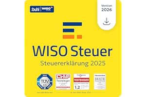 WISO Steuer 2026 (für Steuerjahr 2025) Für Windows, Mac, Smartphones und Tablets | Digitaler Download