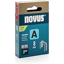 Agrafes Fines Type 53 - 14 Mm - Boîte De 800 - Pour Tissu, Cuir, Moquette - Galvanisées - 3