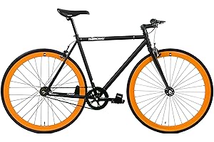 FabricBike Original - Bicicleta Fixed Gear Bike, Rueda 28 Pulgadas, Bicicleta de Piñón Fijo, Bici Single Speed, Cuadro Acero Hi-Ten, 10.45 kg (Talla M).