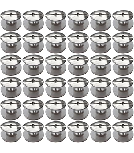 Rivetti In Ferro 100 Pezzi Made In Italy - Diverse Misure, Per Applicazioni Su Tessuti E Accessori - Foto 2