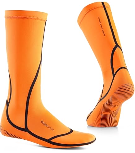 Guanti In Neoprene 2.5mm BUDDYSWIM Per Nuoto In Acque Fredde - Impermeabili, Termosaldate, Per Immersioni, Surf E Lavori In Acqua - Foto 4