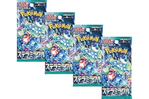 TITAN CARDS Pokemon TCG Stellar Miracle Booster Packs x4 | Japanese Stellar Crown Booster Packs | Japanese Pokémon Cards | Scarlet & Violet Series | Titan Authenticated