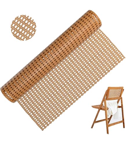 Wiener gevlochten rotan, 50 x 200 cm, natuurlijk voor stoel, meubels, kast, commode, fauteuil, kastdeur Wiener gevlochten rotan, 50 x 200 cm, natuurlijk voor stoel, meubels, kast, commode, fauteuil, kastdeur