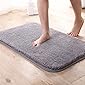 VMPS | Indoor Modern Luxury Solid Door Mats for Bathroom Entrance Anti Skid Water Absorbent Dirt Trapper Rugs 40x60 cm…