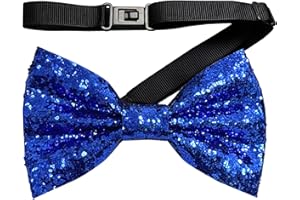 Chyuxinda Glitzernde Fliege Pailletten Fliege für Junggesellinnenabschied Karneval Kostüm Fasching Halloween Karneval Mottoparty