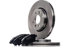 STARK Kit de discos de freno y pastillas SKBK-10990870 Eje delantero Chapa antichirridos ventilado compatible con RENAULT MEGANE II Ranchera familiar KM0/1 SCÉNIC II JM0/1 GRAND SCÉNIC II JM0/1