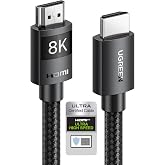 UGREEN 8K HDMI G&ouml;r&uuml;nt&uuml; Aktarma Kablosu, 1,5 Metre, 40179