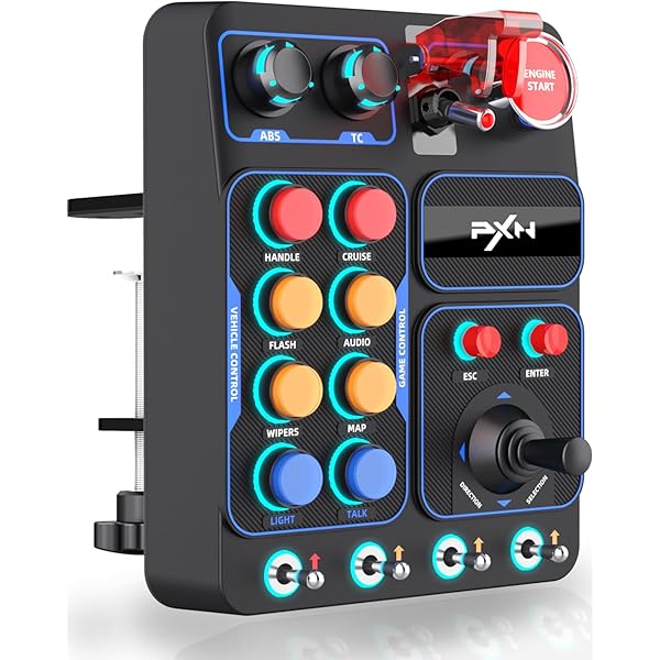Mars Gaming MSD-TWO, Compact Control Deck, 6 Aanpasbare LCD-toetsen 3 Knoppen, 3 Multifunctionele Wielen, Ergonomische Slim Control Deck, Controlsoftware en Plug-ins, Windows en MacOS, Wit