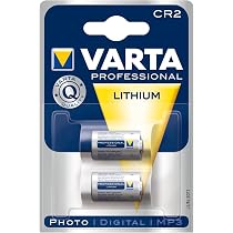VARTA CR123A Lithium-Batterien – 2er Pack, 3V, Für Kameras, Blitzgeräte & Elektronik