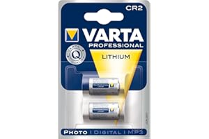 VARTA Batterien CR2 Lithium Rundzelle, 2 Stück, 3V, Spezialbatterien für elektronische Kleingeräte, mit langanhaltender, höchster Leistung