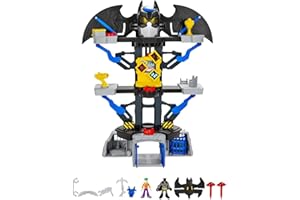 DC SUPER FRIENDS BATMAN Imaginext DC Super Friends Jaskinia Batmana z transformacją Zestaw do zabawy dla dzieci CHH91