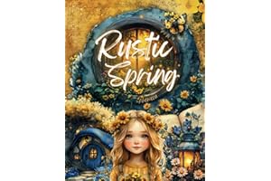 Rustic Spring Cut and Collage Ephemera Book: 200+ High-quality Images of colorful Cottagecore Spring Illustrations for Scrapbooking, Journaling, Collage Art, Mixed Media, Papercrafting and more