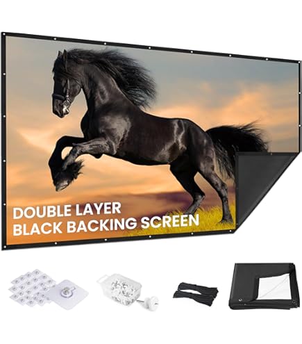 Buy Projector Screen Aterial Fabric 70x118 Inch For Ax 130 Inch 16 - View #6