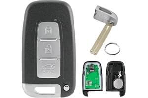 GZXNKEY 3 Buttons Smart Remote Key Fob Replacement Remote Key For Hyundai i30 ix35 Tucson Key 433Mhz with TOY40 Blade SY5HMFNA04