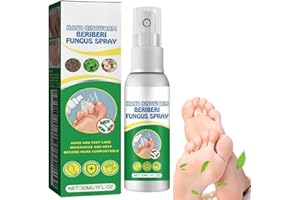 BIGYQIU 30ml Athletes Foot Spray,Athletes Foot Treatment Spray,Foot Fungal Treatment,Athletes Foot Remedies,Effective Foot Odour Spray
