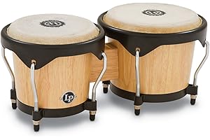 LP Latin Percussion LP810200 Bongo City Series Satinato Naturale 6" + 7" LP601NY-AW