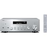 Yamaha R-N600A Ağ Alıcısı - g&uuml;m&uuml;ş - son teknoloji ToP-ART yapısı ve Pure Direct modu - MusicCast - SABRE ES9010K2M 384 kHz, 3