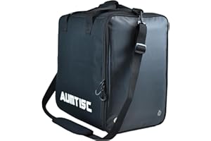 AUMTISC Ski Boot Bag,50 L Ski Boot Travel Backpack，Multi-Compartment for Ski Boot,Helmet,Snowboard & Accessories