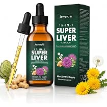 Leber Komplex Tropfen, 15-in-1 – 60 ml Mariendistel Liquid D
