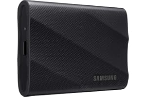 Samsung Portable SSD T9, 4 TB, Disco Duro Externo, Lectura y escritura 2.000 MB/s, USB 3.2 Gen.2x2, Para Profesionales y Creativos, Compatible con PC, Mac, Android y Cámaras 12K, Negro (MU-PG4T0B/EU)