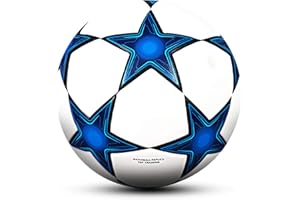 LDLXDR Ballons Match Football- Ballon d'entraînement Toutes Les Tailles 5 4 Match Officiel Adultes Junior Football Futsal