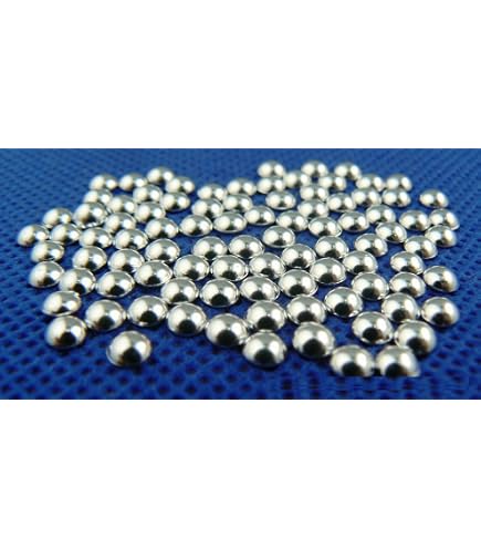 Borchia Stella Silver 10mm Termoadesiva Piatta - In metallo