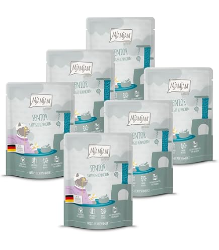 Comida Húmeda Para Gatos MjAMjAM - Pollo Con Zanahorias, Pack 6 Latas 400g, Sin Cereales
