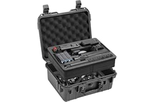 Amazear X4 Etui Twarde z Podwójną Warstwą dla Kamery Insta360 X4, Wodoodporne Etui na Insta 360 X 4 z X3 ONE X2, Etui Twarde o Dużej Pojemności na Insta360, Premium Akcesoria do Insta360 X4