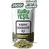 Kuru Yeşil Doğal &Ccedil;iğ Kabak &Ccedil;ekirdeği İ&ccedil;i 250 gr - Tuzsuz, Katkısız ve Soyulmuş - Y&uuml;ksek Protein ve Magnezyum Kaynağı Sağlıklı