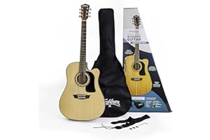 Washburn AD5CEN Akustikgitarre Komplettset mit Tonabnehmer